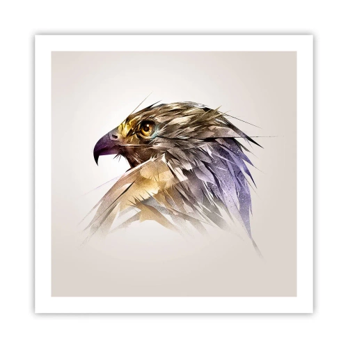 Plakát - Portrét bojovníka - 60x60 cm