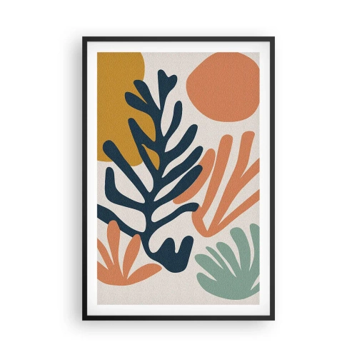 Plakát v černém rámu - Korálová moře - 61x91 cm