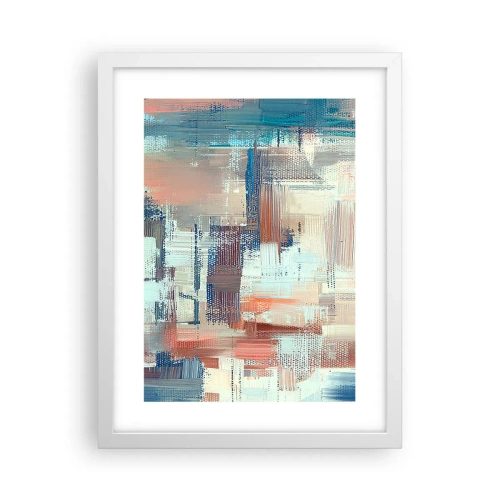 Plakát v bílém rámu - Dostat se ke světlu - 30x40 cm