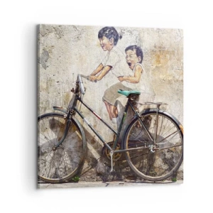 Obraz na plátně - Pravda nebo klam? - 60x60 cm