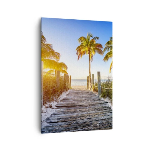 Obraz na plátně - Přímo do ráje - 70x100 cm