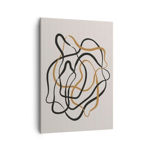 Obraz na plátně - Všechno se pokroutilo - 50x70 cm