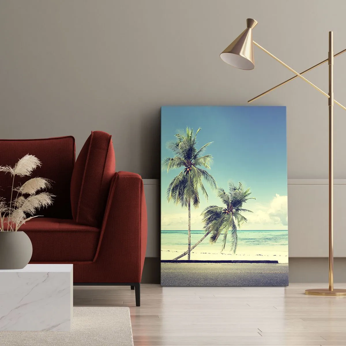 Obraz na plátně - Prázdniny, je čas začít - 50x70 cm