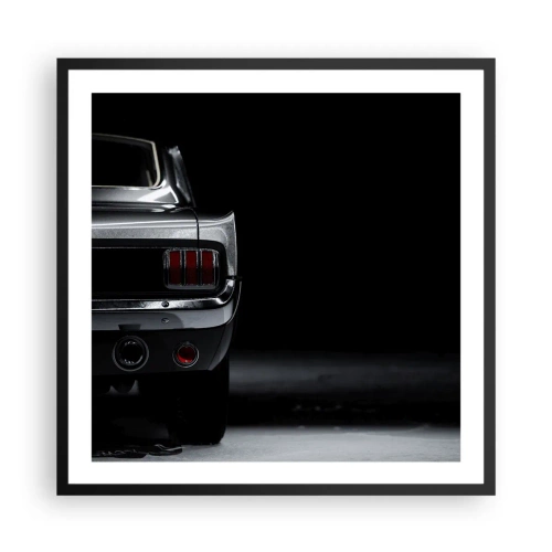 Plakát v černém rámu - Kouzlo klasiky - 60x60 cm