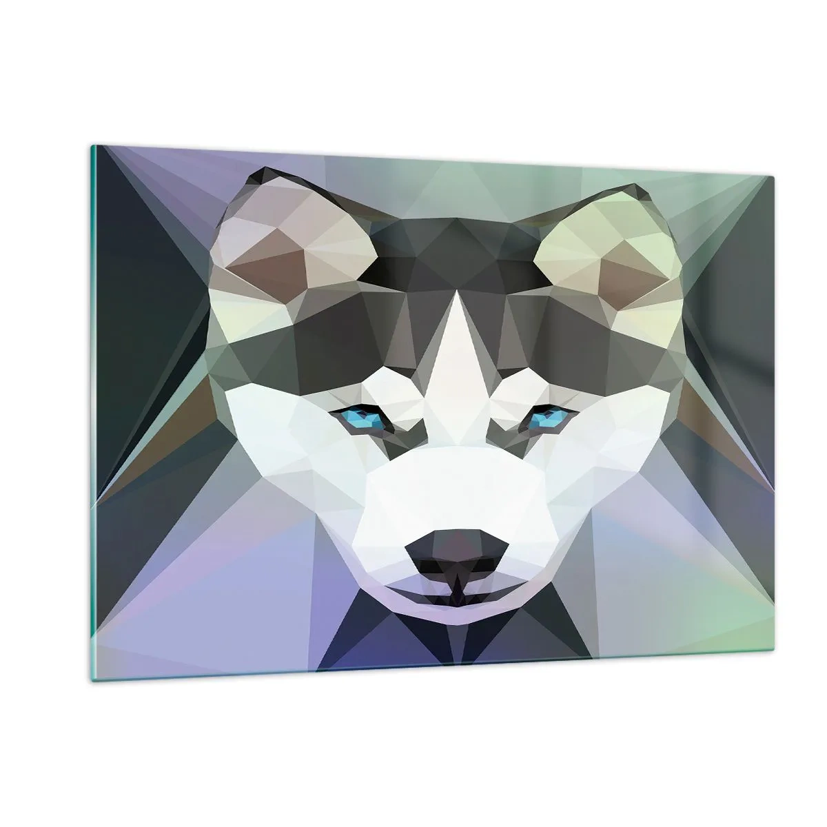 Obraz na skle - Vzpomínka na sníh na severu - 120x80 cm