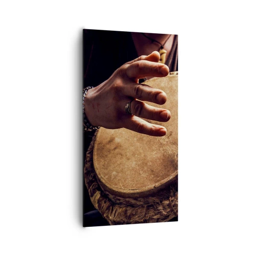 Obraz na plátně - V rytmu srdce - 65x120 cm