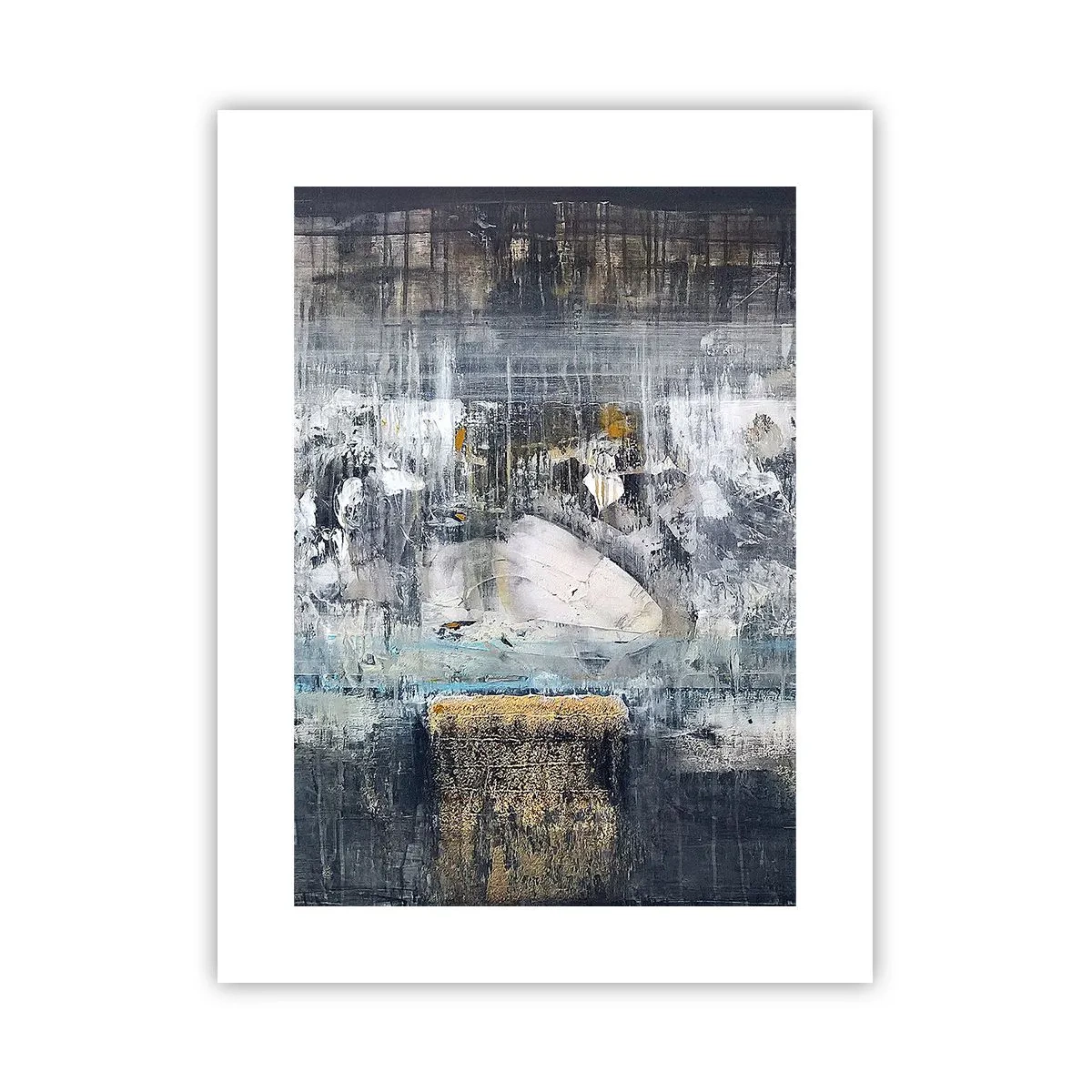 Plakát - Jako na ledě, tak i na hroudě - 30x40 cm