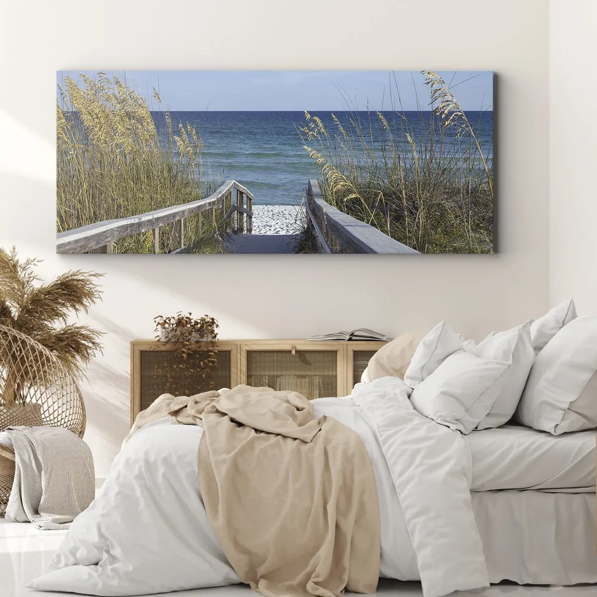 Obraz na plátně - Na slunci, ve větru - 100x40 cm