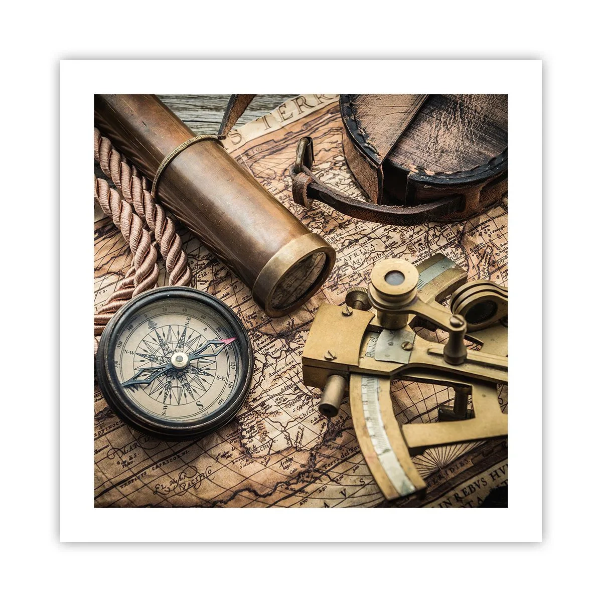 Plakát - Urči směr - 50x50 cm