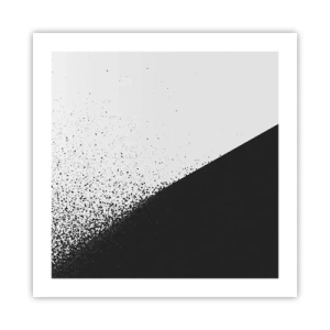 Plakát - Rychleji a rychleji, více a více - 50x50 cm