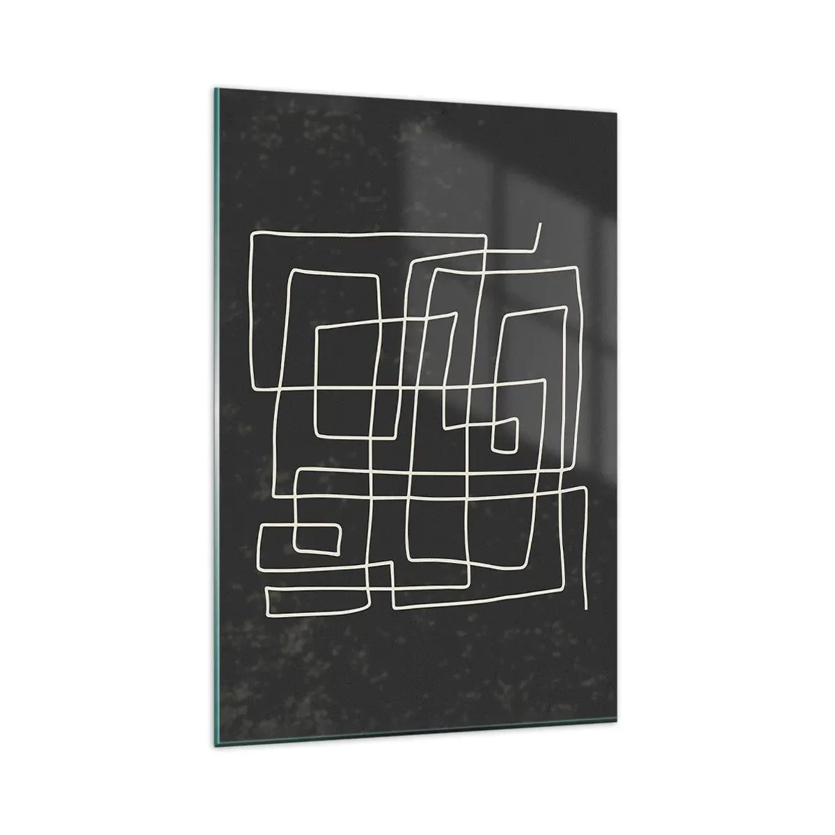 Obraz na skle - Není to tak jednoduché - 80x120 cm