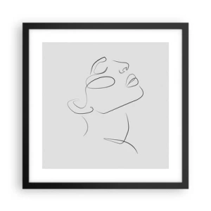 Plakát v černém rámu - Meandry snu - 40x40 cm