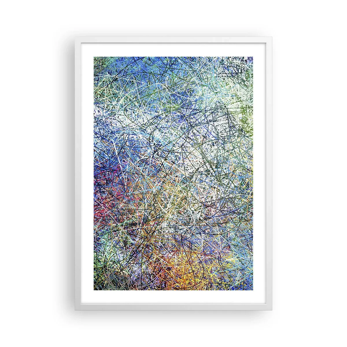 Plakát v bílém rámu - To není tak jednoduché - 50x70 cm