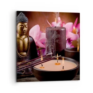 Obraz na plátně - Očistit mysl, uklidnit tělo - 70x70 cm