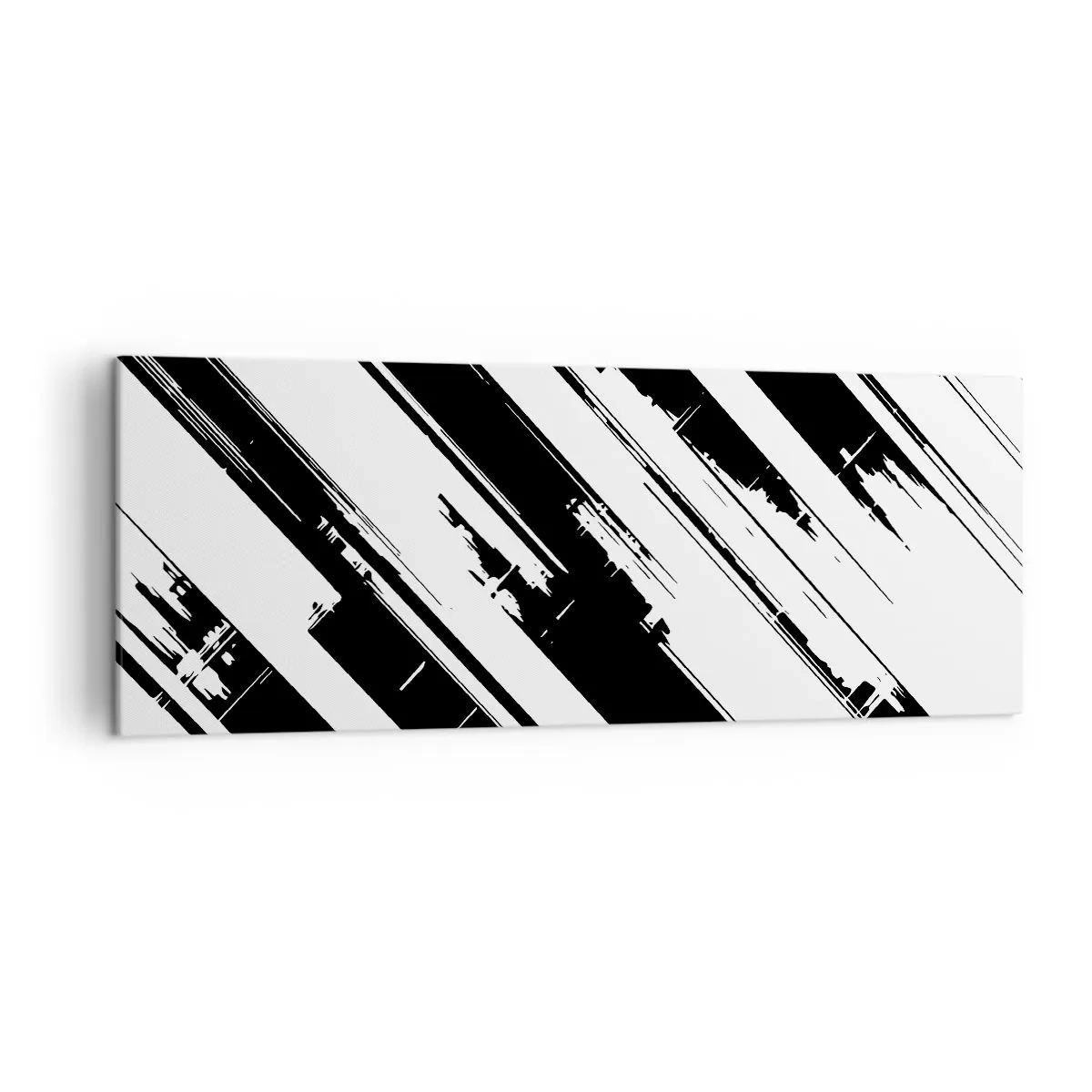 Obraz na plátně - Intenzivní a dynamická kompozice - 140x50 cm