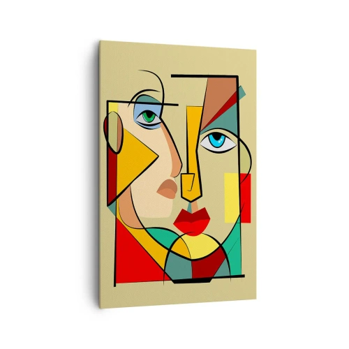 Obraz na plátně - Shodný pár - 80x120 cm