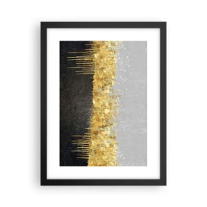 Plakát v černém rámu - Dovnitř a vzhůru - 30x40 cm
