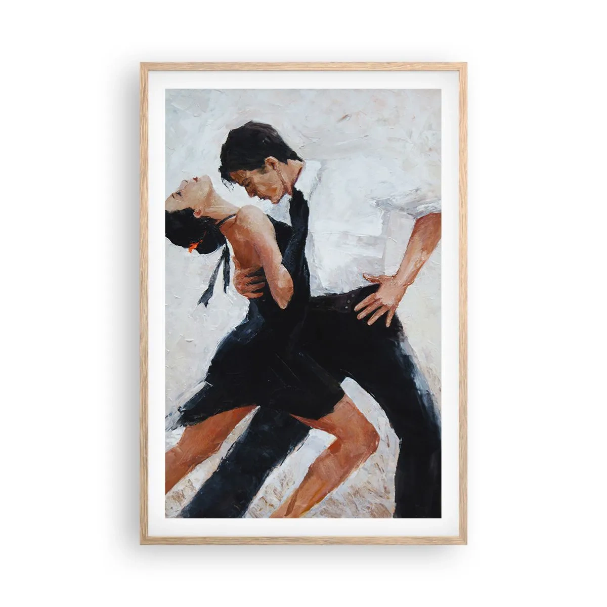 Plakát v rámu světlý dub - Tango mých tužeb a snů - 61x91 cm