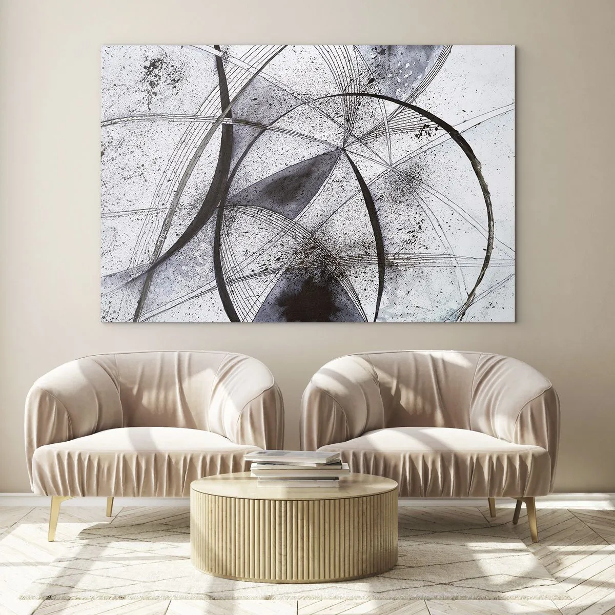 Obraz na skle - Futuristická fantazie - 120x80 cm