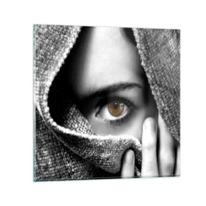 Obraz na skle - Poznej tajemství - 60x60 cm