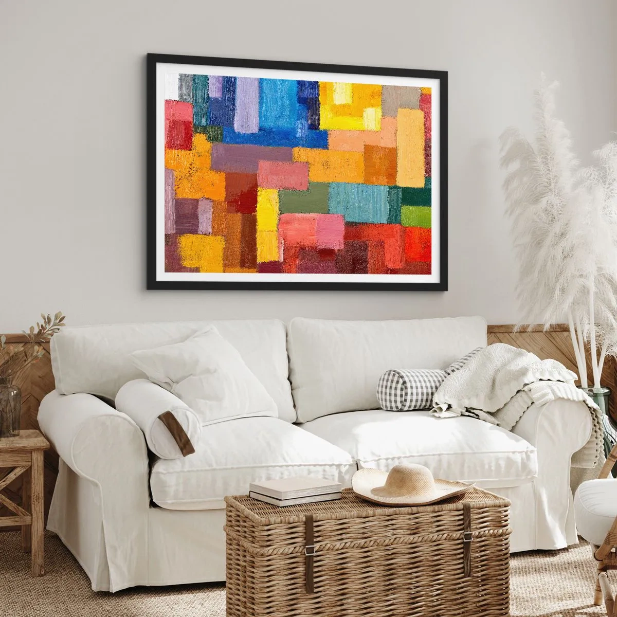 Plakát v černém rámu - Každý jiný, všechny barevné - 50x40 cm