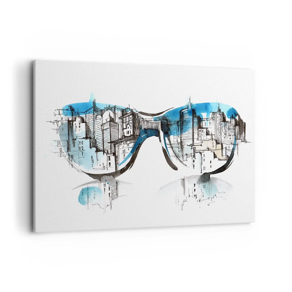 Obraz na plátně - Velkoměstská elegance - 100x70 cm