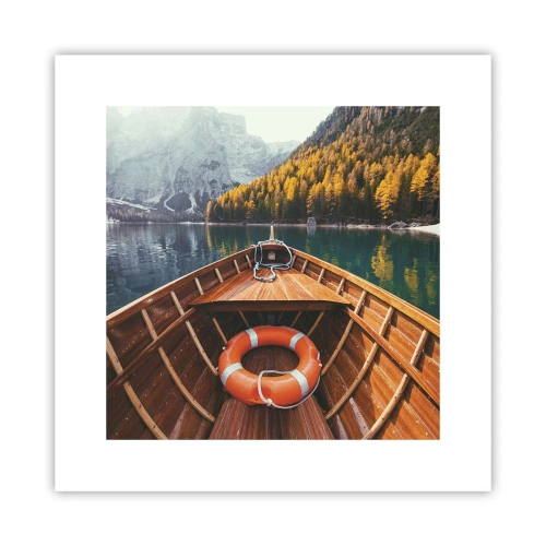 Plakát - Horská túra - 30x30 cm