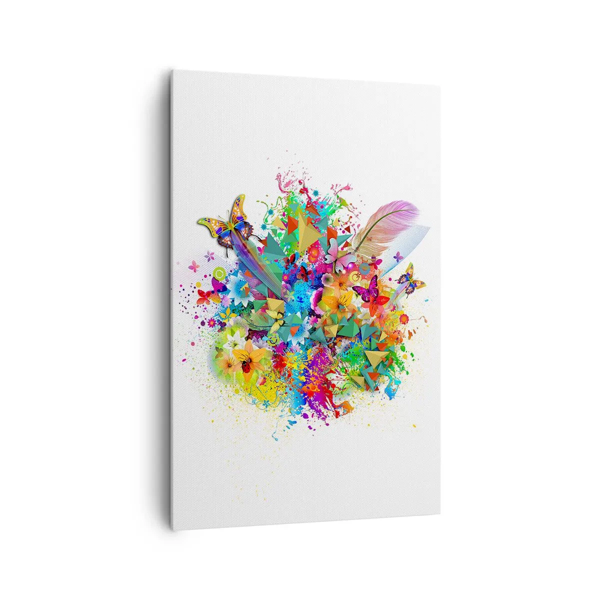 Obraz na plátně - Kytice radosti - 80x120 cm