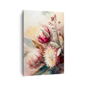 Obraz na plátně - Z profilu a en face - 70x100 cm