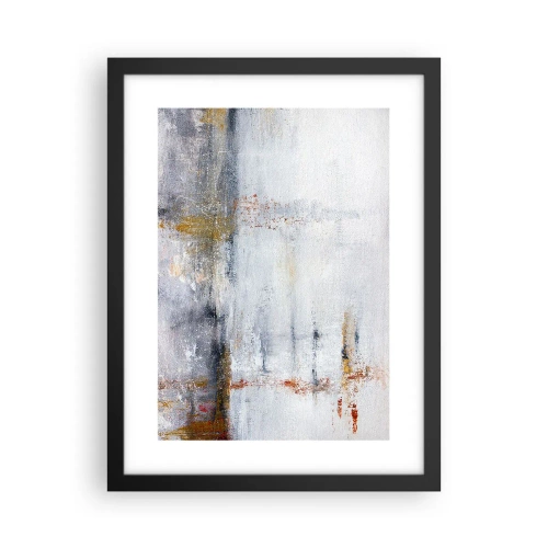 Plakát v černém rámu - Za závojem vzduchu - 30x40 cm