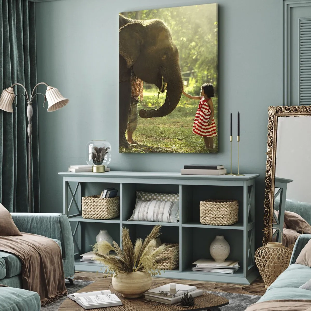 Obraz na plátně - Síla přátelství - 45x80 cm