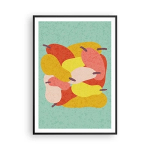 Plakát v černém rámu - Ochutnejte letní slunce - 70x100 cm