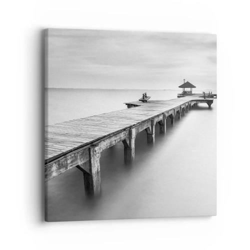 Obraz na plátně - Daleko od nás - 40x40 cm