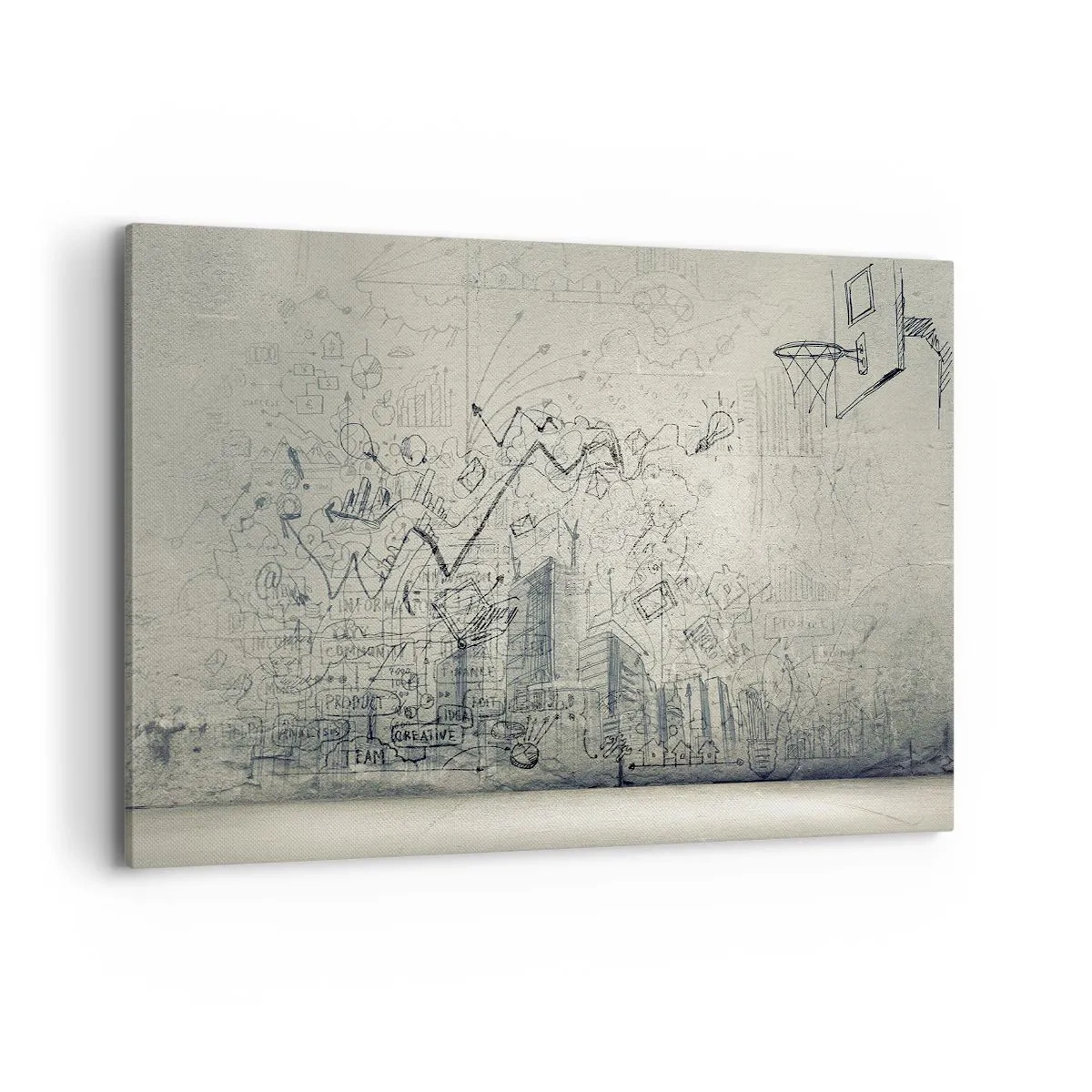 Obraz na plátně - Můj skvělý městský život - 120x80 cm