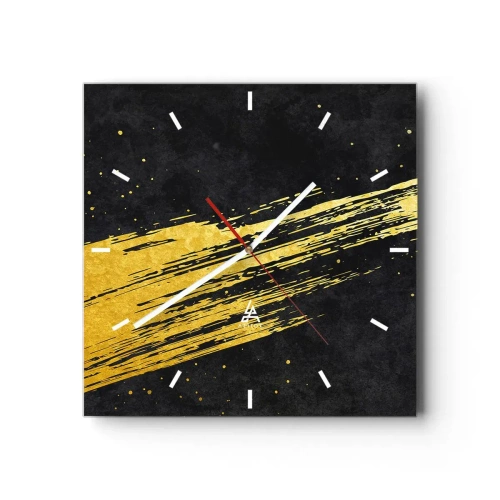 Nástěnné hodiny - Skok do hyperprostoru - 30x30 cm