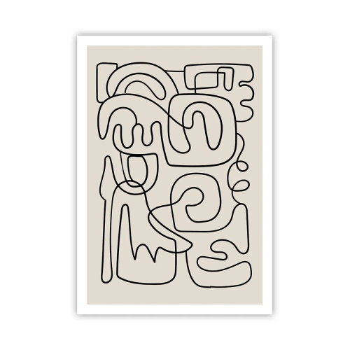 Plakát - Podle stopy - 70x100 cm