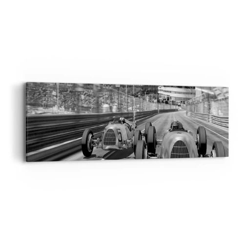 Obraz na plátně - Kdysi dávno v Monte Carlu - 90x30 cm