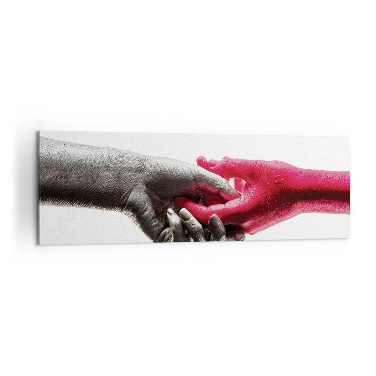 Obraz na plátně - Spolu i když jsme odlišní - 160x50 cm