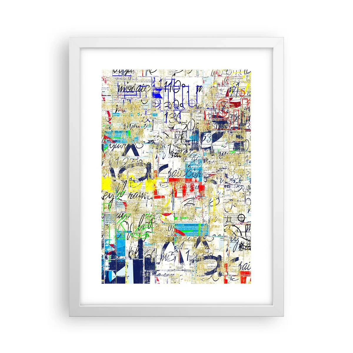 Plakát v bílém rámu - Prostě potěší oči - 30x40 cm