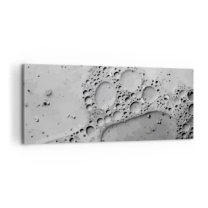 Obraz na plátně - Stopa po zpěněném - 100x40 cm