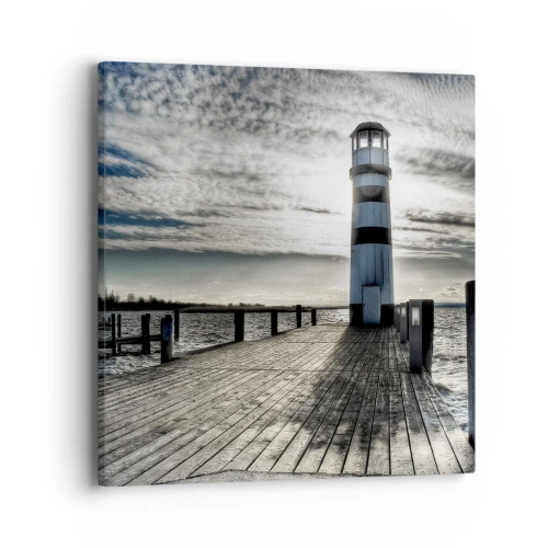 Obraz na plátně - Námořníci, čekám na vás - 40x40 cm