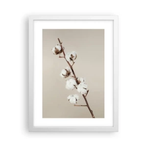 Plakát v bílém rámu - U zdroje měkkosti - 30x40 cm