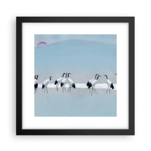 Plakát v černém rámu - Po horkém dni - 30x30 cm