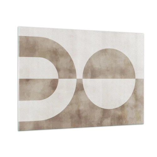 Obraz na skle - Podobnosti a rozdíly - 100x70 cm