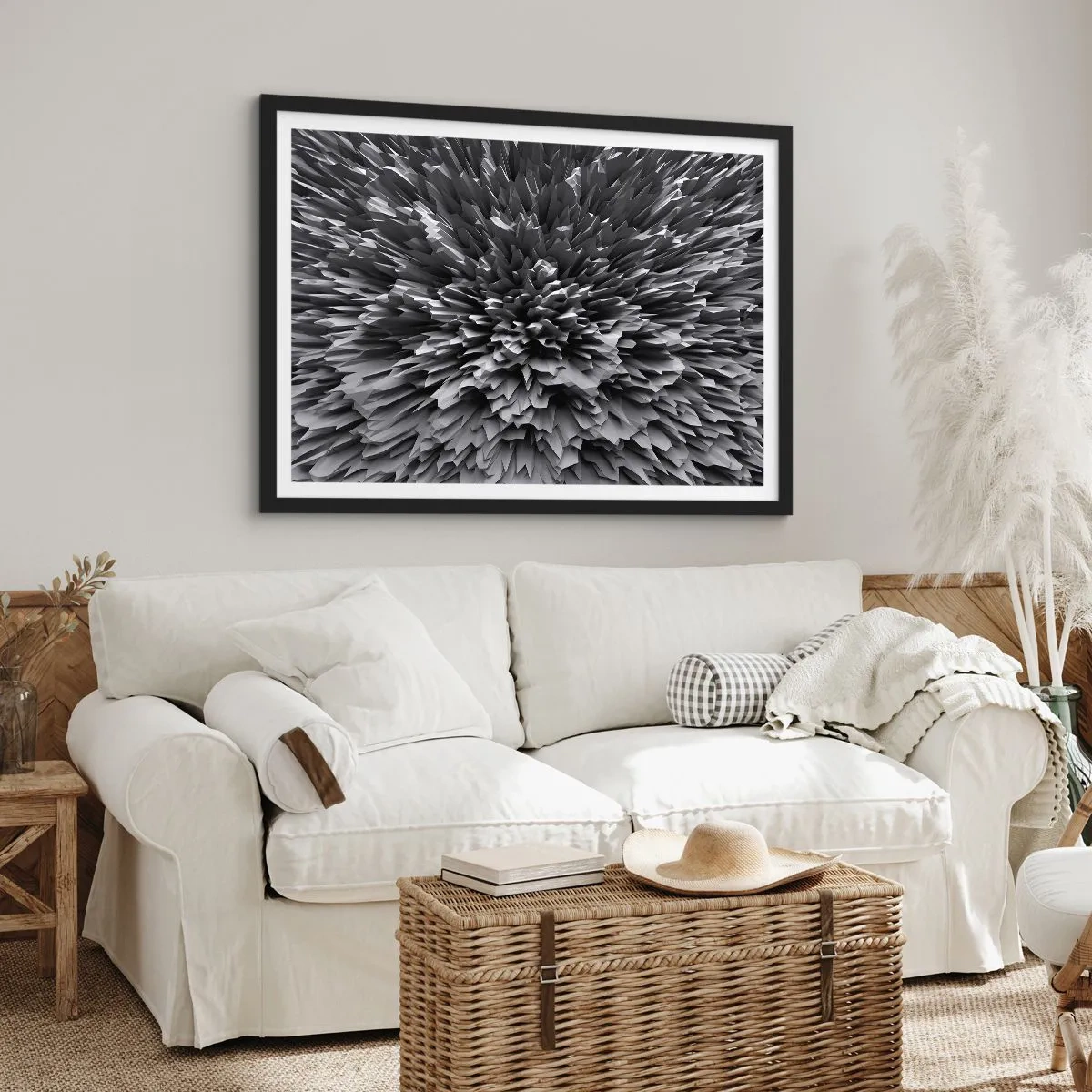 Plakát v černém rámu - Ostřejší to už nebude - 100x70 cm