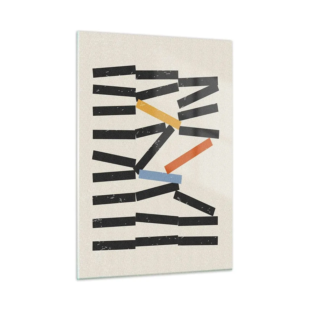 Obraz na skle - Domino – kompozice - 50x70 cm