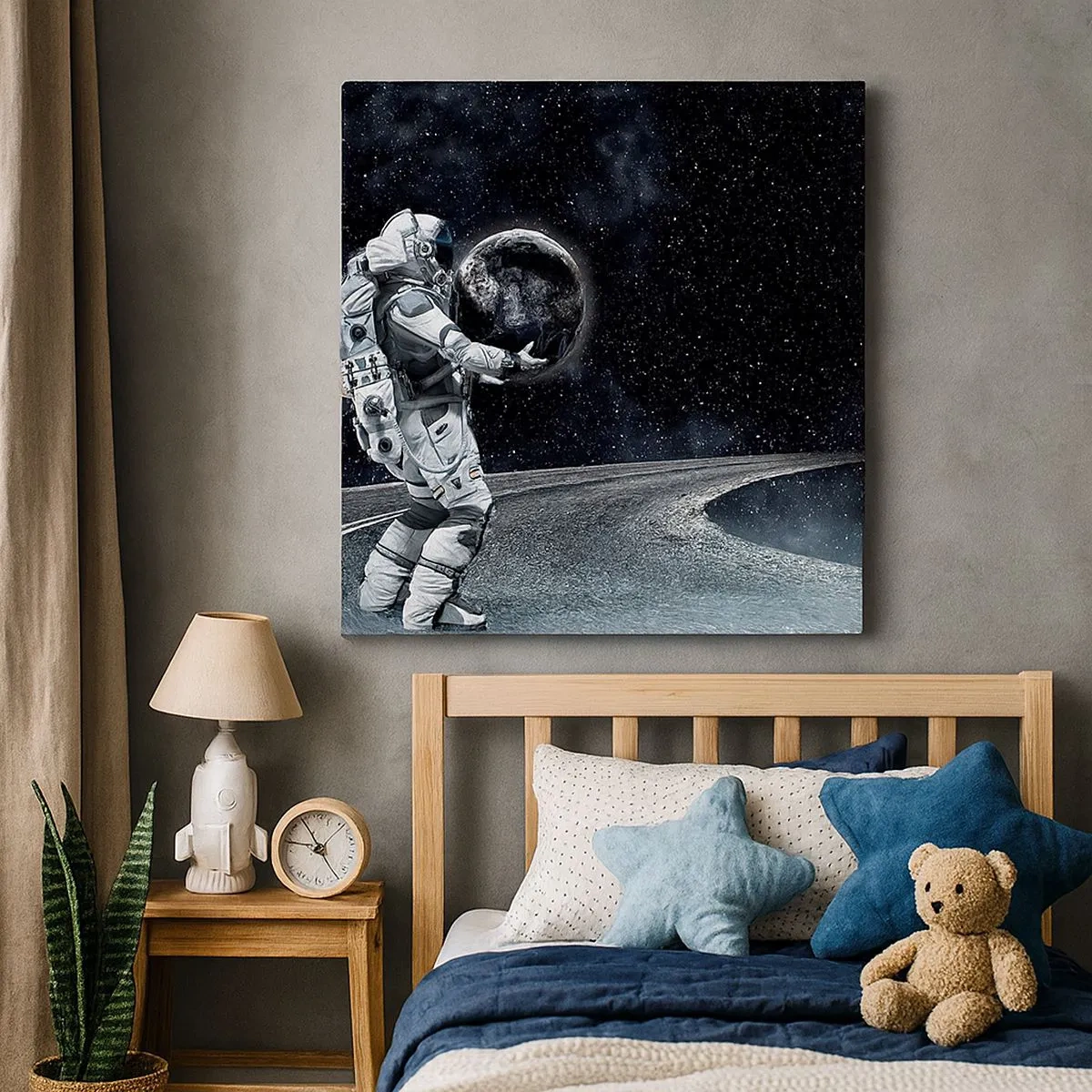 Obraz na plátně - Na Mléčné dráze - 30x30 cm