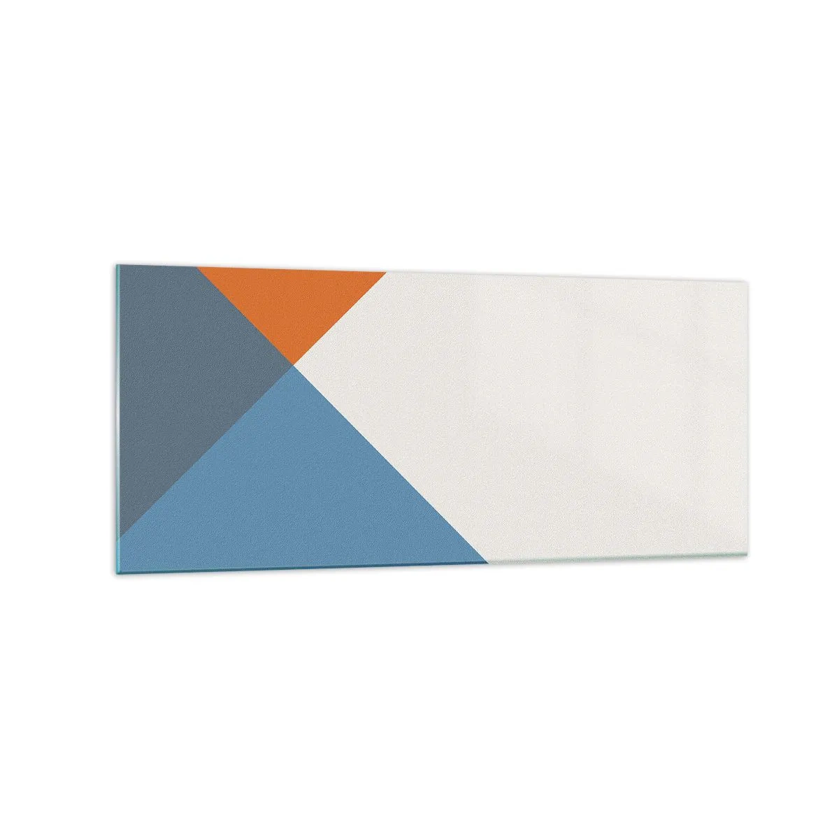 Obraz na skle - Pod úhlem… - 120x50 cm