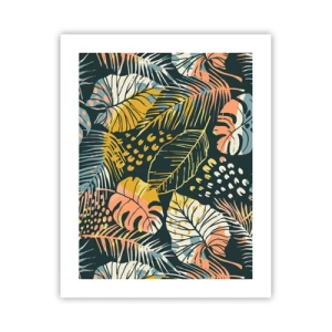Plakát - Listová fantazie - 40x50 cm