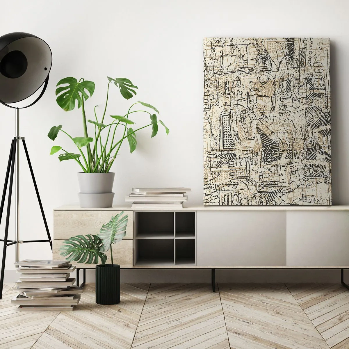 Obraz na plátně - Čeká na rozluštění - 50x70 cm